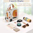 thumbnail image 5 of FORMRS Womens Corduroy Tote Bag Crossbody Shoulder Handbag with Pocket, White Abstract Shapes, 5 of 7