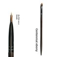 thumbnail image 1 of Cuchillo de envejecimiento reversible N31 Pincel delineador de ojos inclinado Pincel para párpados inferiores Pincel de oruga Maquillaje de cejas Almacenamiento, 1 of 4
