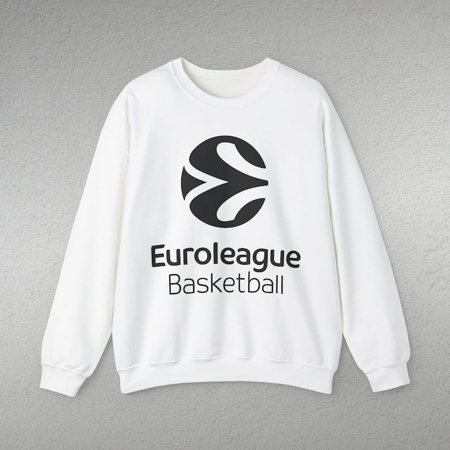 Euroleague Basketball Logo sweatshirt, Casual Basketball Tee, European Basketball Shirt.