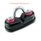 thumbnail image 5 of CURRADA CUENTA PILATOS AUTOMÁTICOS EQUIPO DE PILATOS Wirleat Fairlead Bolas de rodamiento de aleación de aluminio Hardware negro Canoa Dingy Accesorios kenally VI001858-00, 5 of 6