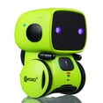thumbnail image 2 of Contixo Kids Smart Robot Toy Mini Robot Talking Singing Dancing Interactive Voice Control Touch Sensor Touch Recognition Infant Toddler Children Robotics - R1 Verde Contixo R1 Green, 2 of 5