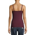 thumbnail image 3 of No Boundaries Scoop Neck Spaghetti Straps Ribbed Cami (Juniors) 1 Pack, 3 of 7