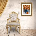 thumbnail image 3 of OToole, Tim 25x32 Gold Ornate Wood Framed with Double Matting Museum Art Print Titled - Vase of Sunflowers I, 3 of 4