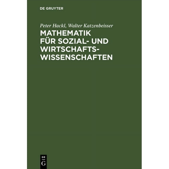 Mathematik fÃ¼r Sozial- und Wirtschaftswissenschaften, (Hardcover)