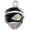 Black, variant on Silver-tone Lime Leaves on Green Band Spinner - Gold-tone Clip on Charm with Mini Year 2025