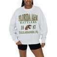 thumbnail image 3 of Women's Gameday Couture Ash Florida A&M Rattlers Premium Fleece Pullover Sweatshirt, 3 of 5