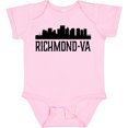 thumbnail image 3 of Inktastic Richmond Virginia City Skyline Boys or Girls Baby Bodysuit, 3 of 5