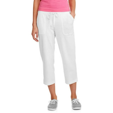 White Stag - Women's Knit Pull On Capri Pant - Walmart.com