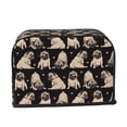 thumbnail image 2 of Kdxio French Bulldog Print Toaster Cover Bread Machine Cover Fits for Most Standard 2 Slice Toasters,Keep Toaster Free From Dust And Fingerprint Oven Dustproof Cover, 2 of 7
