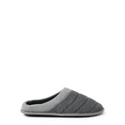 Dearfoams Cozy Comfort Men's Striped Scuff w/Memory Foam Slippers