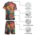 thumbnail image 3 of Splatoon Kids Short Sleeve T-Shirt And Mesh Shorts Outfit Set for Boys Girls, 3 of 8