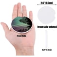 thumbnail image 2 of FMSHPON Natural Scenery Aurora Pattern Set of 4 Car Coaster for Drinks, Absorbent Ceramic Stone Coasters Cup Mat with Cork Base for Home Kitchen Room Coffee Table Bar Decor, 2 of 5