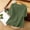 Green, variant on Embroidered Cotton Linen Tops Basic Tees For Women Cute Basic Tops For Women Linen T Shirts For Women Tshirts Shirts For Women Cotton Boho Tops Linen T Shirts For Women Womens Summer Tops