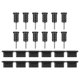 thumbnail image 1 of 12 pares de tapones antipolvo para auriculares y conectores tipo C para teléfonos Android, 1 of 7