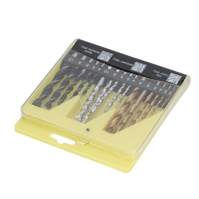 Broca 16 piezas Brocas para mampostería Acero de alto carbono para carpintería ANGGREK Otros