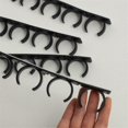 thumbnail image 5 of Adhesive Spice Clip Gripper Clips, Holds 20 Spice Jars, Black, 5 of 5
