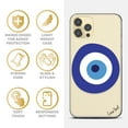 thumbnail image 4 of Caseyard TPU Clear Case for iPhone 13 Pro with Evil Eye design phone cover, 4 of 7