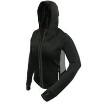 SaunaFX Slimming Neoprene Sauna Hooded Jacket, Men's, Large