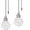 White, variant on 2Pcs Pull Chain Crystal Glass Ice Cracked Ball Pull Chain for Ceiling Fan Light Decoration, Light Pull Chain with 21Inch 3mm Diameter Ball Beaded Chain