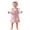 C60/Pink, variant on XIYON Toddler Girls Clothing Set Baby Girl Outfit Long Sleeve Romper Corduroy Pinafore Dress And Headband Toddler Ensemble 9-12 Months