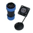 thumbnail image 1 of Industrial Plug Socket, Waterproof Connector 4 Holes  for Equipment 2 Pin,3 Pin,4 Pin, 1 of 7