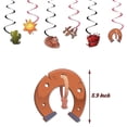 thumbnail image 2 of West Cowboy Themed Birthday Party Supplies Set Decors Balloons Banner Cake Toppers Kits, 2 of 3