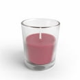thumbnail image 1 of Bougies Chauffe-Plat Rondes en Verre, Rouges - 12 Pcs par Boîte, 1 of 1