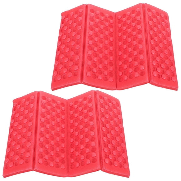 2 Pcs Portable Outdoor Camping Mat Waterproof Picnic Cushion Folding Mat