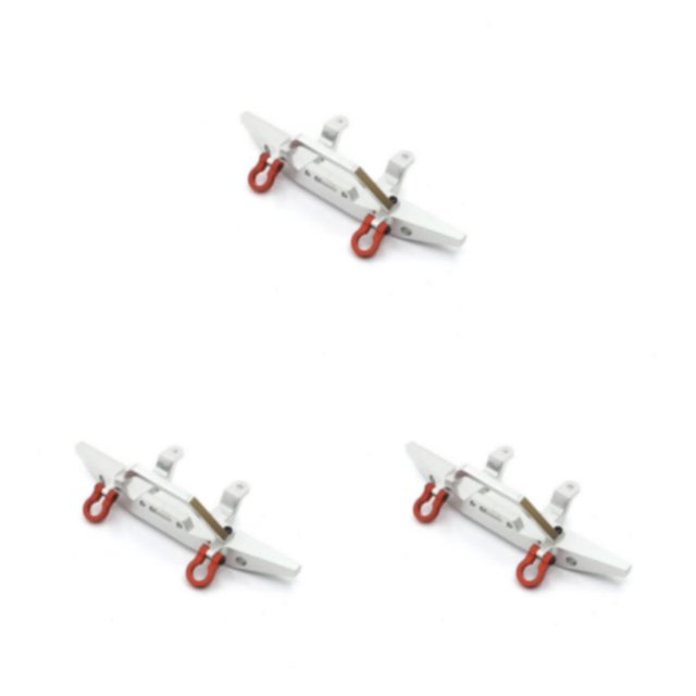maskred Impact-Resistant And Easy-to-Install Front Bumper For Car Heavy Duty Easy silver 3Set