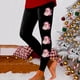 thumbnail image 1 of WILLBEST Leggings de Yoga de Cintura Alta para Mujer, Suaves, Elásticos, con Estampado Navideño, con Bloques de Color, Cómodos para Fitness Y Running 2775 Extra Grande, 1 of 4