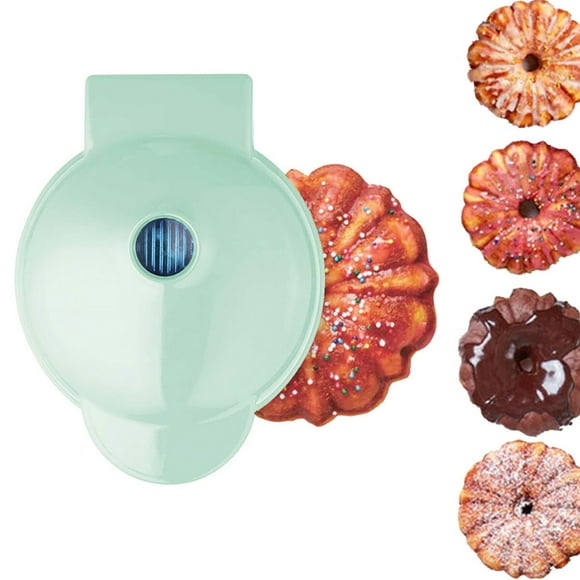 CUITING Mini Cake Maker and Lava Cake Maker Mini Donut Maker Waffle Maker Pancakes Maker Machine for Breakfast Snacks Spice Cake Desserts Non-stick Surface Cake Machine Double-sided