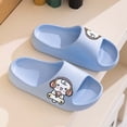 thumbnail image 2 of IVEYRTF Kids Slides Shoes Non Slip Thick Sole Casual Solid Color Home Slippers Bathroom Indoor Summer Comfort Breathable Slide Sandals, 2 of 6