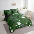 thumbnail image 3 of Castle Fairy Golf Gaming 7 Pieces Bedding Comforter Set,Sport Theme Full Bedding Set Lightweight,Ball Game Fitted Sheet Flat Sheet,Microfiber Boys Bedroom Decor,Reversible, 3 of 8