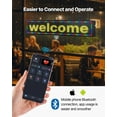 thumbnail image 3 of VEVOR 52x8 in Programmable LED Sign Digital Scrolling Display Board P10 Full-color, 3 of 9