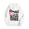 thumbnail image 5 of zaveiop Zip up Hoodie for Women Plam Ocean Beach Sweatshirt Flower Puff Graphic Aesthetic Oversized Tops (White, L), 5 of 5