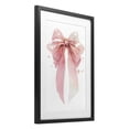 thumbnail image 3 of Stupell Industries Modern Elegant Pink Bow Black Framed Print Under Glass, design by Creative Studio, 20 x 14, 3 of 10