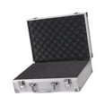 thumbnail image 2 of TISHITA Aluminum Alloy Carrying Case Lightweight Waterproof Briefcase Multipurpose Siliver Small Buckle, 2 of 6