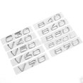 thumbnail image 1 of 3d Abs Volvo Letters Car Trunk Emblem Badge For Volvo C30 V40 V50 V60 V90 S40 S60 S80 S90 Xc40 Xc60 Xc90 T5 T6 Logo Accessories, 1 of 4