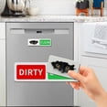 thumbnail image 6 of Black  Cat  Dishwasher Magnet Clean Dirty Sign - Sliding Red Green Kitchen Indicator - Strong Acrylic Magnetic Decor for Kitchen, RV, Apartment, 6 of 12