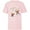 Soft Pink, variant on The Simpsons Bart and Lisa Christmas Holiday Naughty or Nice - Short Sleeve T-Shirt for Kids - Customized-White