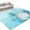 Blue, variant on Area Rugs 3'x5', Teal Blue Coastal Carpet Runner Indoor Outdoor Rugs Home Decor Aesthetic, Summer Ocean Sea Shells Corals Non Slip Mats Washable Accent Rug for Living Room Bedroom