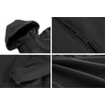 thumbnail image 3 of TACVASEN Mens Waterproof Jacket Hiking Fleece Hooded Coat Black M, 3 of 7