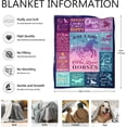 thumbnail image 7 of DAJU Horse Gifts for Girls Horse Blanket for Girls Best Gifts for Horse Lovers Just A Girl Who Loves Horses Birthday Valentines Day Gift Horse Decor Throw Blanket(60*80inch), 7 of 7