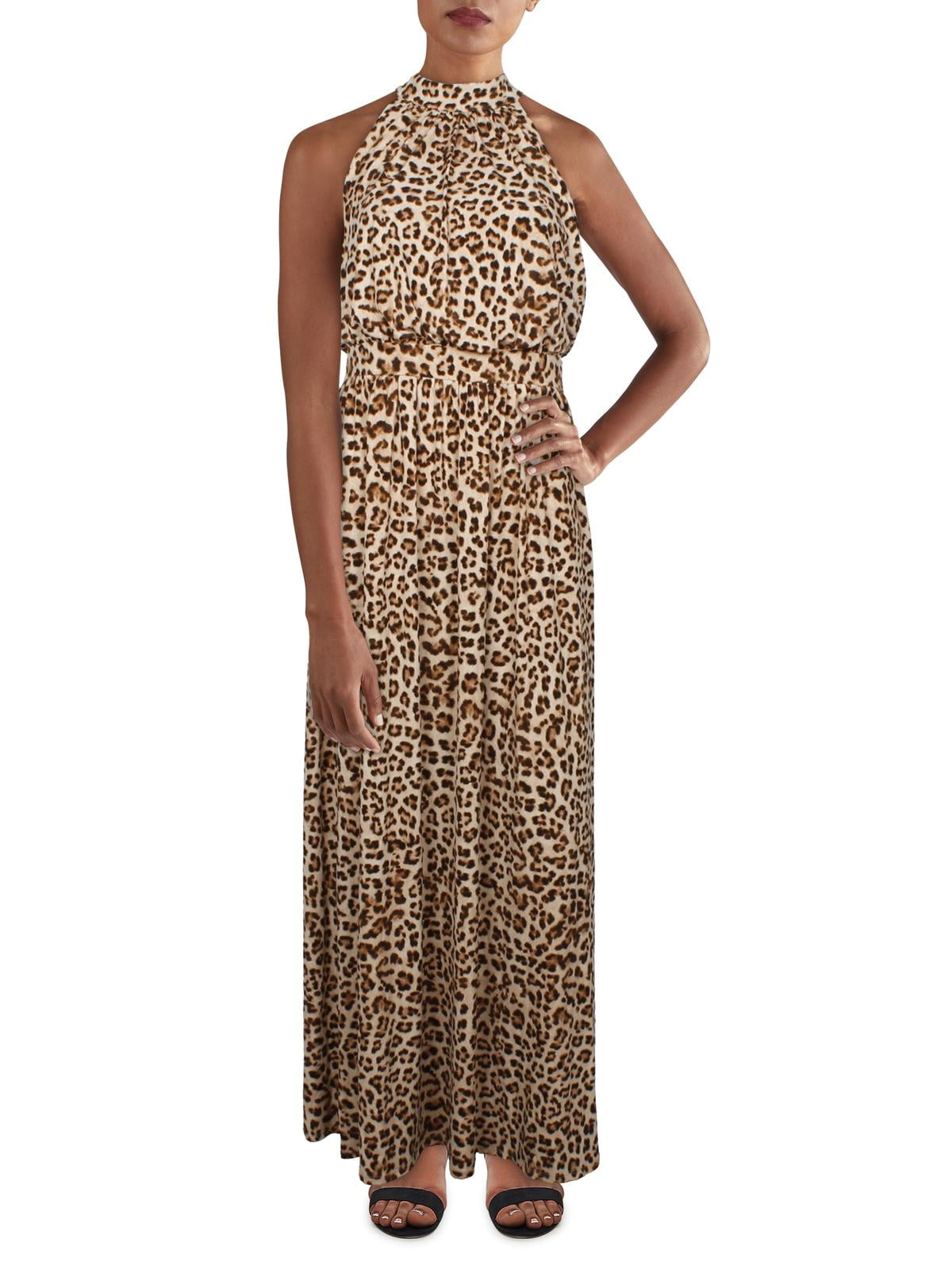 animal print dress xxl