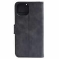 thumbnail image 1 of Blu Element Faux Leather Folio Case w/TPU Gelskin for iPhone 16, Black, 1 of 5