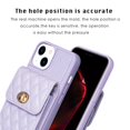thumbnail image 5 of Dteck Wallet Case for iPhone 15 Plus, Cute Luxury Bag Design, Elegant Purse Flip Card Pouch Cover Soft PU Leather Case with Shoulder Strap,Light Purple, 5 of 6