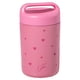 thumbnail image 1 of Frasco para comida Paris Hilton de acero inoxidable 470mL rosa con diseño de corazón, 1 of 7