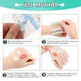 thumbnail image 5 of KAKOWELY 100pcs Makeup Hand Palettes Single Use Makeup Mixing Palettes Disposable Palettes,2.36X"X2.36"X0.08", 5 of 5