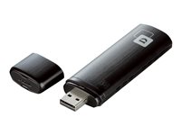 D-Link Wireless AC1200 DWA-182 - Network adapter - USB 2.0 - 802.11a, 802.11b/g/n, Wi-Fi 5 - image 2 of 25