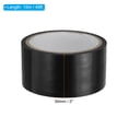 thumbnail image 2 of Uxcell Non Stick Static Tapes 2 in X 49 ft, 2 Roll Duct Tape No Glue Electrostatic Adsorption Tape, Black, 2 of 6